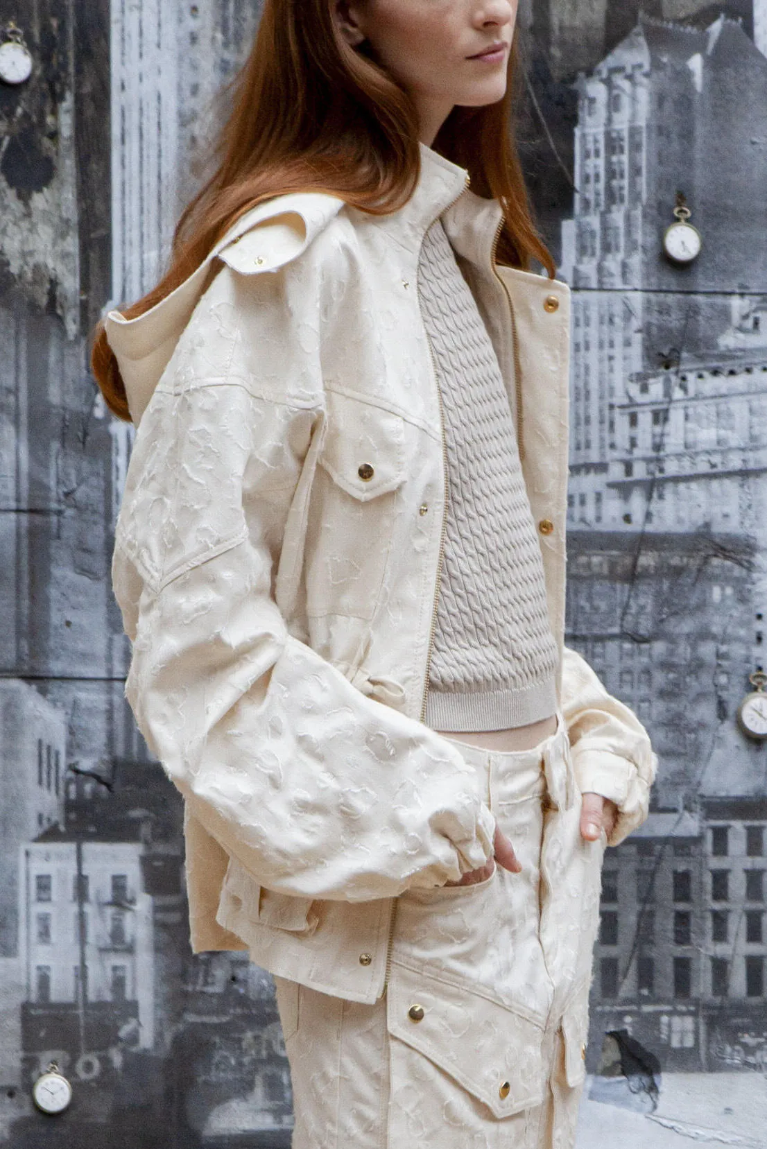 Foto 1 Chaqueta cuello chimenea